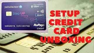 Paisabazaar SBM Setup Credit Card Unboxing And Review|Technical Prem