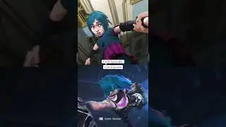 The writers are crazy 💙#arcane #netflix #leagueoflegends #vi #jinx #powder