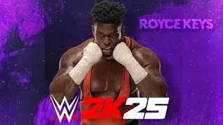 WWE 2K25 Royce Keys Updated Moveset + AI Settings