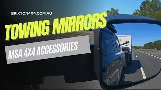 Insanely Easy MSA Towing Mirrors Install on Isuzu MUX! | Brixton 4x4 Mods