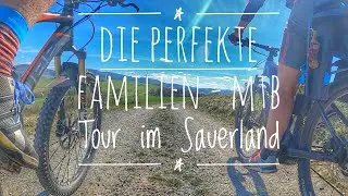 Die perfekte Familien Mountainbike Tour im Sauerland am Hennesee