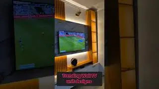 Top 10 Trending modern TV wall units design in Kampala Uganda 