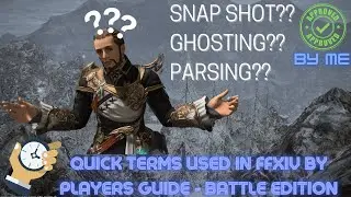 FFXIV terms and language guide || Quick terminology and lingo guide for battle content || ENDWALKER