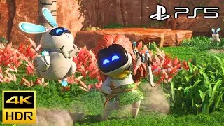 Astro Bot PS5 Part 23 - Horizon Aloy's Machine Learning Level & Boss! 4K HDR Gameplay Walkthrough
