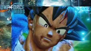 JUMP FORCE Mod Showcase - Goku Transformable to UI and MUI by Saitsu