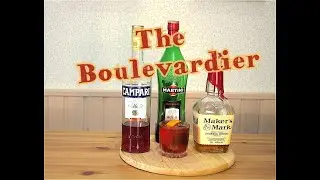 Бульвардье классический коктейль с виски, The Boulevardier classic Whiskey cocktail