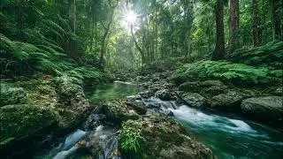 Smooth River Flow Sleep Ambience Creating Balanced and Restful Calm
