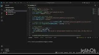 Basics of JavaScript and Node js | Telegram chatbot with API