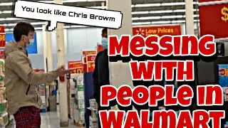 Messing with people in Walmart