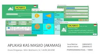 Aplikasi Kas Masjid (AKAMAS) // Project UAS // PEMROGRAMAN VISUAL // VB.NET
