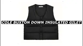 Cole Buxton Down Insulated Gilet Size Guide & Review