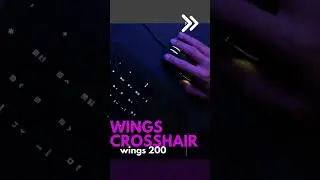 BEST MOUSE UNDER 569/- RGB GAMING MOUSE/WINGS CROSSHAIR 200/6400DPI