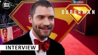 David Corenswet on Becoming Superman 🦸 | Interview from the Red Carpet Premiere!