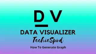 Graph Creation using Data Visualizer | Python | Matplotlib-Tkinter | GUI using Tkinter | Techiespod