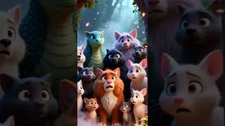 🐰 Bahadur Khargosh | Kids Moral Story in Hindi | Jungle Story for Kids #kidzvillas #kidsmotivation