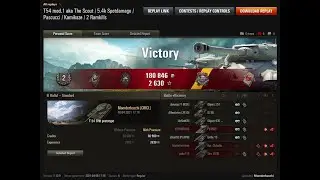 T54 mod. 1 aka The Scout / 5.4k Spotdamage / Pascucci / Kamikaze / 2 Ramkills - World of Tanks