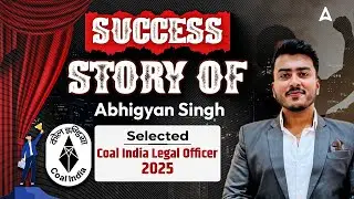 Success Story of Abhigyan Singh, Selected Coal India 2025 | CIL Management Trainee Interview