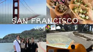 SAN FRANCISCO VLOG | yellow gocar rides, golden gate views , sausalito strolls