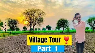 Most Beautiful Village of Punjab | Village vlog | Part 1 |Usman Ghani Skt|