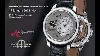 17 JANUARY 2018 AUCTION - MAGNIFICIENT JEWELS & RARE WATCHES
