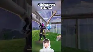 Josh CLIPPING PeterBot in FNCS DIV Cup Finals #shorts