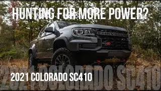 Supercharged Midsize Truck Callaway Colorado Compact Pickup with V8 Power ZR2 with 410 Horsepower