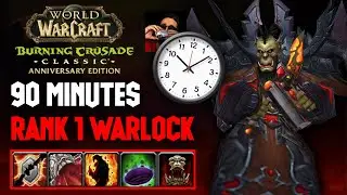 90 Minutes With a Rank 1 Warlock 🕑 ShadesofReality Tells ALL - TBC Arena