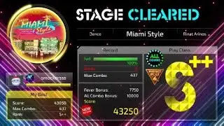 Superbeat: Xonic 6 Trax S++ (Miami style) speed x3, perfect play