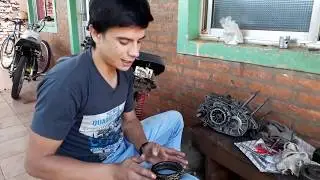 armamos el motor  suzuki ax100