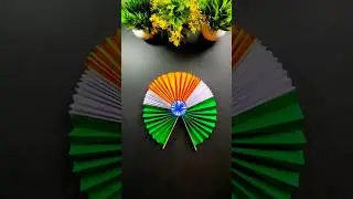 Republic Day easy craft Ideas #shorts #youtubeshorts #republicday #papercraft #viral