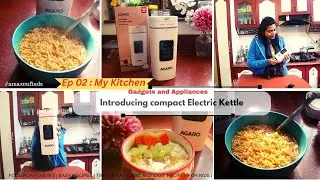 Ep 02 | Gadgets in my Kitchen : Portable Electric Kettle #agaro #agarolifestyle #review #amazonfinds