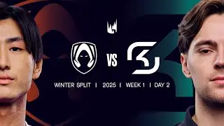TH v SK | 2025 LEC Winter | Week 1 Day 2 | Team Heretics vs. SK Gaming