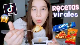 PROBANDO FOOD HACKS DE TIKTOK / COMIDA VIRAL /  NATALYPOP #QuedateEnCasa