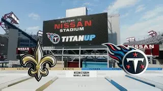 Madden 26 - New Orleans Saints @ Tennessee Titans - Week 17
