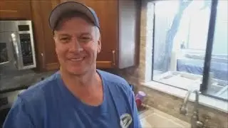 The Hot Las Vegas Plumber Repairing A Kitchen Sink and Broken Drain Piping