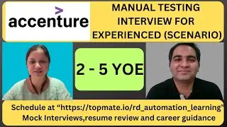 Manual Testing Interview Questions and Answers| Testing Interview Questions | RD Technical Learning