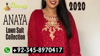 Anaya and Kiran Chaudhry Lawn Suit 2020