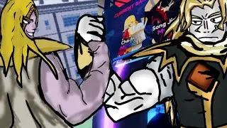 Animevanguards+animelaststand - showcase dio in two different game