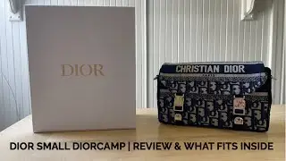 DIOR SMALL DIORCAMP BAG | REVIEW & WHAT FIT'S INSIDE