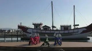なるたか　　ふゆもゆるっとよさこいまつり2025　　2回目演舞　　全体編