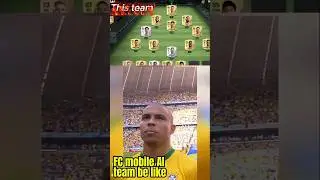 FC mobile AI team be like #easportsfcmobile24 #trending #football #fifa #fifamobile