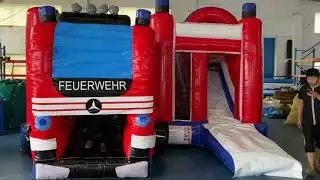 Inflatable Fire Truck