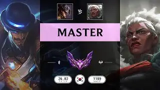 Master Match: Twisted Fate vs Ambessa - KR server Patch 26.02