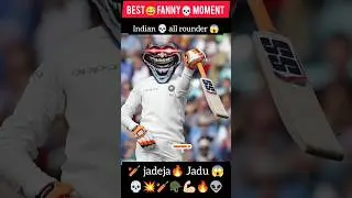 #wow 💀💥. Indian cricket player Ravindra Jadeja 💀💥best batting style same 👽🔥😱@sirravindrajadeja08 💥