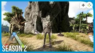 Let's Play ARK: Survival Evolved - TRIKE TAMING! - S2E2