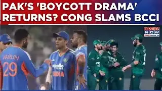 Pakistan To Skip India Match At T20 World Cup? Congress Questions 'Why BCCI Isn’t Boycotting'