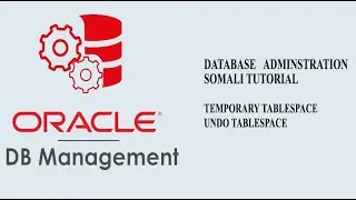 ORACLE SOMALI  TEMPORARY TABLESPACE UNDO TABLESPACE 08