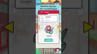 Porygon in pokemon smile!