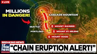 USGS Issues RED ALERT After Satellite Detects Magma Tunnels Connecting Rainier to St. Helens & Hood