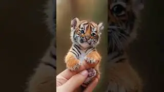 Tiger Baby video    #wildlifephotography#bigcats#animal#herex#tigertattoo#tattoo#cats#wild#instagram